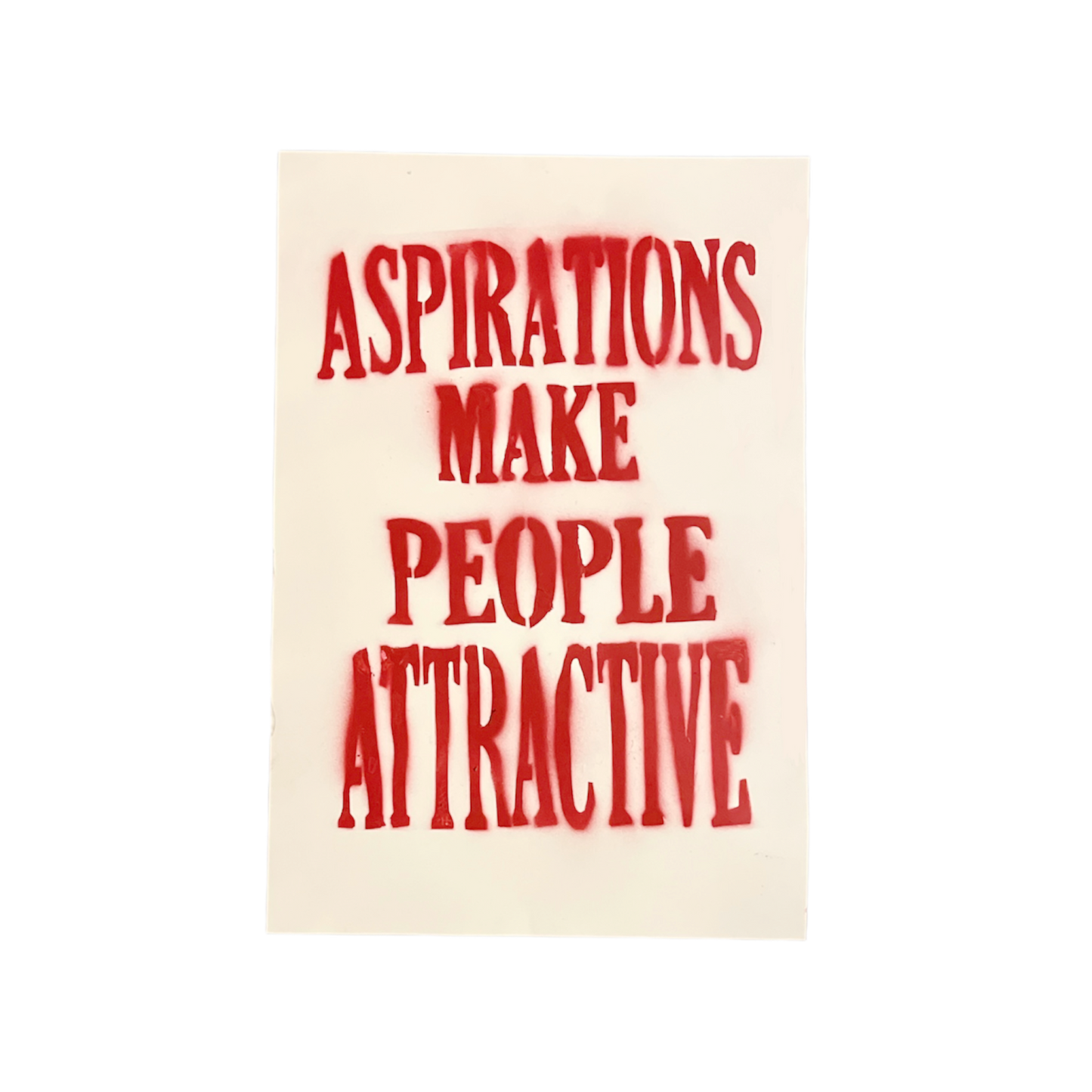 Aspirations Poster